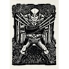 Marvel Wolverine Lino-Cut